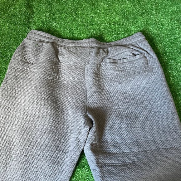 Stylus Elastic Waist Drawstring Solid Grey Sweatpants Jogger Pants Big Size XXL - Picture 7 of 11